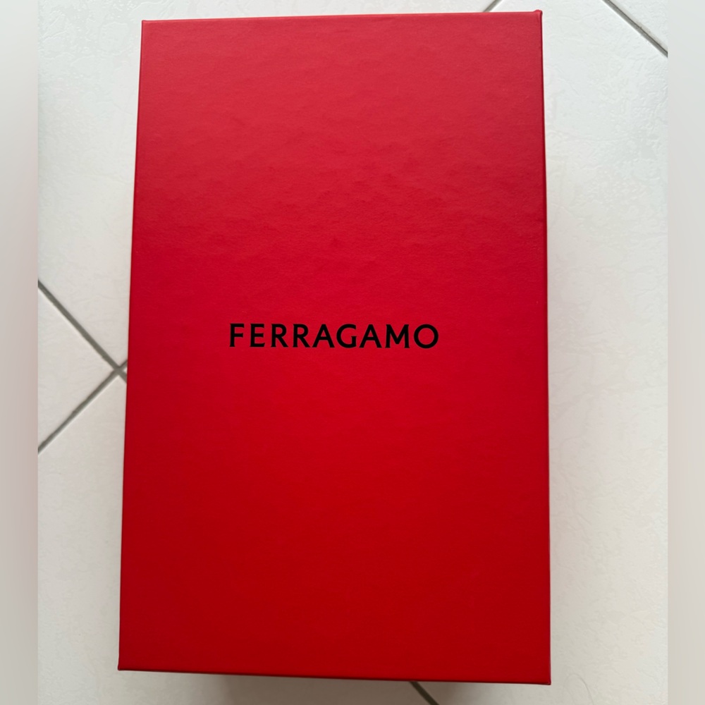 Ferragamo Vibrant Red Shoe Box